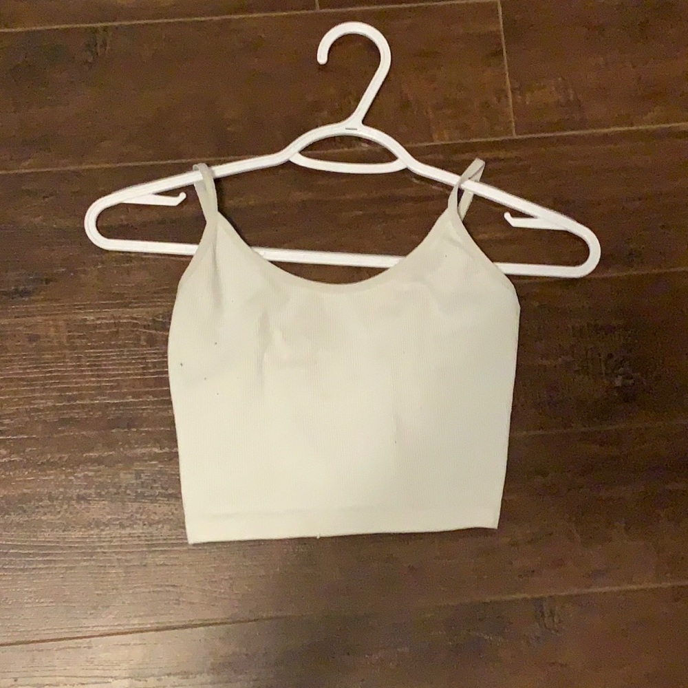 White Bozzolo tank top size medium/large